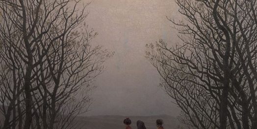 复活清晨的路上